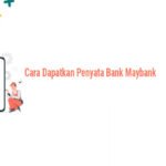 Panduan Langganan Penyata Akaun Maybank Melalui Maybank2u