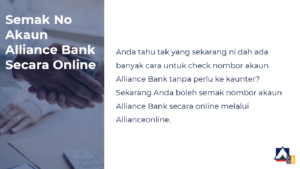 Langkah-langkah Mudah: Cek Baki Akaun Alliance Bank Online