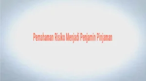 Pemahaman Risiko Menjadi Penjamin Pinjaman